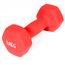 Haltères néoprène musculation et fitness (lot de 2) | 2 x 3 KG, Couleur: Rouge, Poids kg: 3 , 4 image