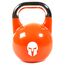 Cast iron competition kettlebell with painted logo | 28 KG, Colour: Orange, Additional Weight: 28 kg, 3 image
