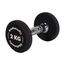 Round rubber dumbbell | 2 KG