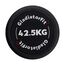GladiatorFit round rubber dumbbell | 42.5 KG