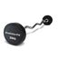 Haltère Long Curl en Caoutchouc | 25 KG