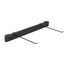 Adjustable wall rack for yoga mats
