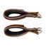 Leather ankle pull straps (set of 2)