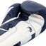 VE-1392-410-16-Venum Elite Boxing Gloves - White/Navy Blue