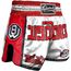 8 Weapons Muay Thai Short Carbon, Colour: Rot, Size: XL
