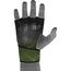 RDXWGN-X1AG-L/XL-Weight Lifting Gloves X1 Army Green Long Strap