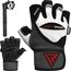 RDXWGL-L1W-M-Gym Glove Leather White/Black-M