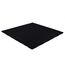 Rubber flooring "Connect Tiles Pure Black" 100x100x2cm + 7 connectors Stockz