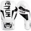 Venum Elite Boxing Gloves - White/Black, OZ: 14oz