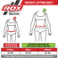 RDXWBS-RX1P-M-Weight Lifting Strap Belt Rx1 Pink-M