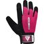 RDXWGA-W1FP-M-Gym Weight Lifting Gloves W1 Full Pink-M