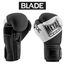 MBGAN205N12-Blade Black and White Boxing Gloves