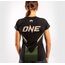 VE-04120-539-L-Venum ONE FC Impact T-shirt - for women - Black/Khaki
