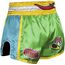 8W-8130004-2-8 WEAPONS Muay Thai Shorts - Yummy green M