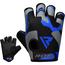 RDXWGS-F6U-L-Gym Gloves Sumblimation F6 Blue-L