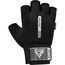 RDXWGA-W1HB-L-Gym Weight Lifting Gloves W1 Half Black-L