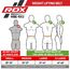 RDXWBE-RX3G-L-Weight Lifting Belt Eva Curve Rx3 Gray-L