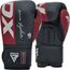 RDXBGR-F4MU-14OZ-Boxing Gloves Rex F4 Maroon/Blue-14OZ