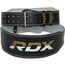 RDXWBS-4RB-S-RDX 4 Inch Padded Leather Weightlifting Fitness Gym Belt