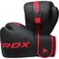 RDXBGR-F6MR-16OZ-Boxing Gloves F6 Matte Red-16OZ