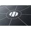 UFC Octagonal Exercise Mat, Colour: Schwarz, 11 image