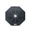 UFC Octagonal Exercise Mat, Colour: Schwarz, 5 image