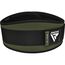 RDXWBE-RX3AG-S-Weight Lifting Belt Eva Curve Rx3 Army Green-S