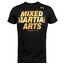 Venum MMA VT T-shirt - Black/Gold, Colour: Gold, Size: S