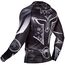 Venum Gladiator 3.0 Rashguard - Black-White - Long Sleeves, Bekleidungsgrösse: S, Farbe: Schwarz, Grösse : S, 6 image