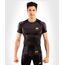 Venum Athletics Rashguard Short Sleeves – Black/Gold, Size: L, Colour: Schwarz
