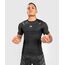 Venum Biomecha Rashguard Short Sleeves - Black/Grey - L, Bekleidungsgrösse: L, Farbe: Schwarz