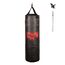 Venum Origins Punching Bag - BlackRed (ceiling mount included), Colour: Schwarz, Length: 0.9m