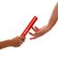 Aluminium relay baton junior size Ø 30cm | Rot, 4 image