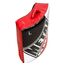 Incurved Low Kick shield, Farbe: Rot, 3 image