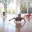 Color Indoor" skateboard Pedalo | Blue, 2 image