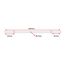 Mini barre de musculation "Barbell" 130cm en acier Ø 50mm + 2 stop disques, 8 image