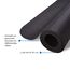 Floor protection mat for fitness equipment 244x101 cm LifeSpan Fitness, 4 image
