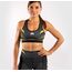 Venum ONE FC Impact Sport Bra - Grey/Yellow, Colore: Grigio, Size: L