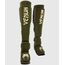 Venum Kontact Evo Shin Guards - Khaki/Gold, Colour: Khaki, Size: M-L