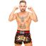 8 Weapons Muay Thai Shorts Super Mesh - Ancient, Colore: Rosso , Size: M, 3 image