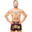 8 Weapons Muay Thai Shorts Super Mesh - Ancient, Colore: Rosso , Size: M, 5 image