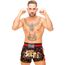 8 Weapons Muay Thai Shorts Super Mesh - Ancient, Colour: Rot, Size: XL, 3 image