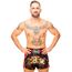 8 Weapons Muay Thai Shorts Super Mesh - Ancient, Colour: Rot, Size: XL, 5 image