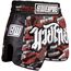 Muay Thai Shorts s Carbon - Matchmaker, Farbe: Rot, Grösse : M