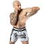 8 Weapons Muay Thai Shorts Carbon - Sak Yant Tigers, Size: 2XL, Colour: Weiss, 5 image