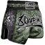 8 Weapons Muay Thai Shorts Carbon - Yantra, Colour: Khaki, Size: S