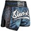 8 Weapons Muay Thai Shorts Carbon - Yantra, Colour: Blue, Size: S