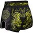 Shorts de Muay Thaï - Carbon - Sak Yant Tigers, Couleur: Jaune, Taille ne pas utiliser: S, 2 image