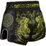 Shorts de Muay Thaï - Carbon - Sak Yant Tigers, Couleur: Jaune, Taille ne pas utiliser: L, 2 image