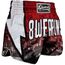 8 Weapons Muay Thai Shorts Lightning, Colore: Rosso , Size: XXL